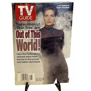 TV Guide Women of Star Trek November 8-14 1997 Puget Sound Cable Ed. Farrell